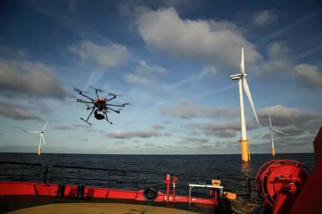 Esvagt already uses drones to inspect blades at wind farms operated and piloted from its vessels through a joint venture with artificial intelligence company Wind Power Lab